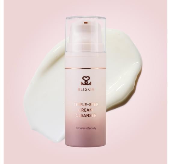 Увлажняющий крем-клинзер тройного действия BLISKIN Triple-Step Cream Cleanser 100 мл